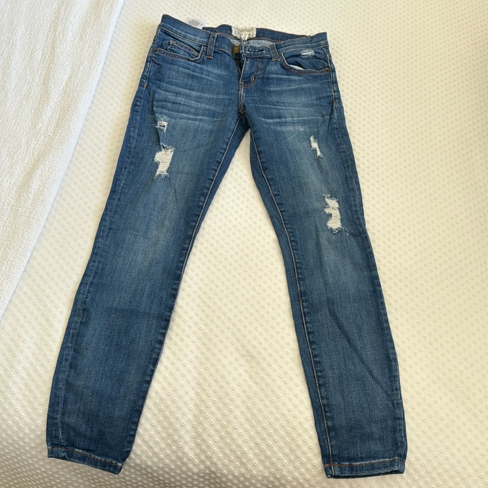 Current Elliot - skinny /ripped jeans - size 26
